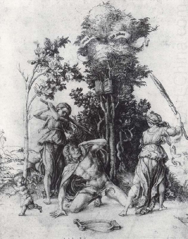 The Death of Orpheus, Albrecht Durer